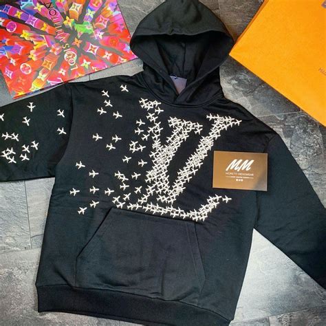 lv planes printed hoodie price|Louis Vuitton 2020 LV Planes Hoodie .